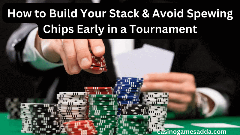 How to Build Your Stack & Avoid Spewing Chips Early in a Tournament