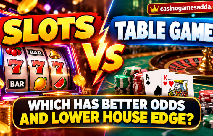 Slots vs. Table Games: Which Has Better Odds and Lower House Edge?